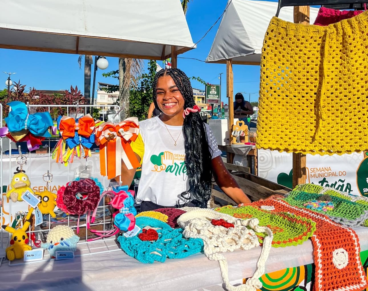 Prefeitura de Simões Filho inicia Semana Municipal do Artesão com feira aberta ao público