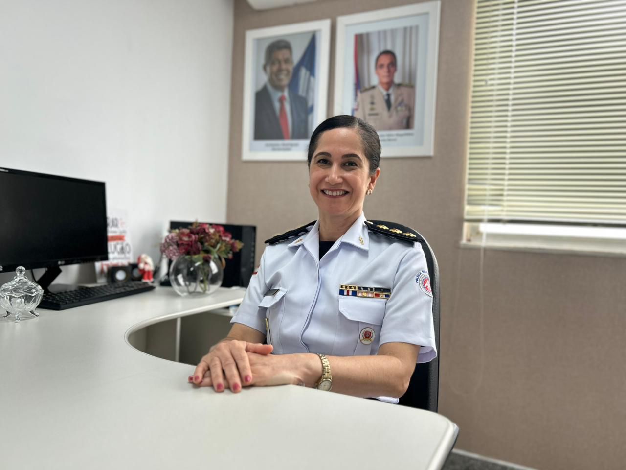 Primeira coronel da PMBA atuou durante 26 anos cuidando do sorriso de crianças e adolescentes