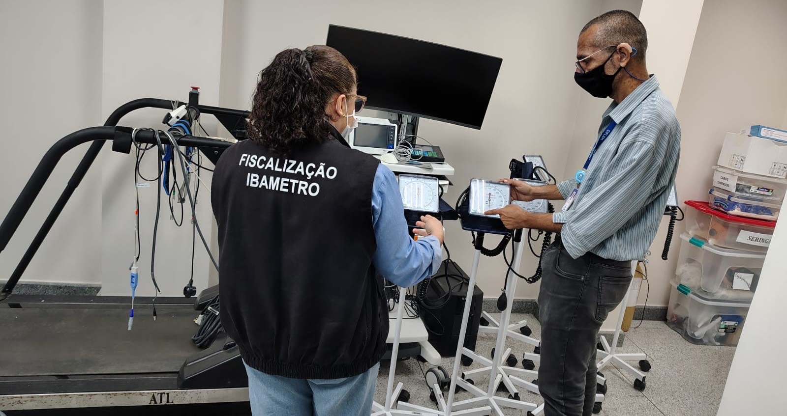 Ibametro intensifica fiscalização de equipamentos de saúde na Bahia