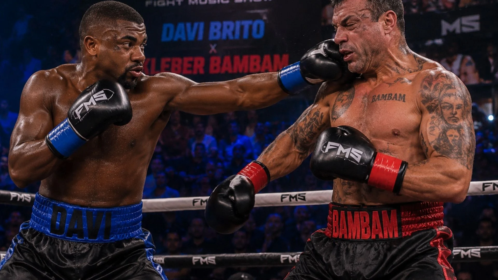 Bambam vence Davi Brito por nocaute e desafia Naldo no Fight Music Show