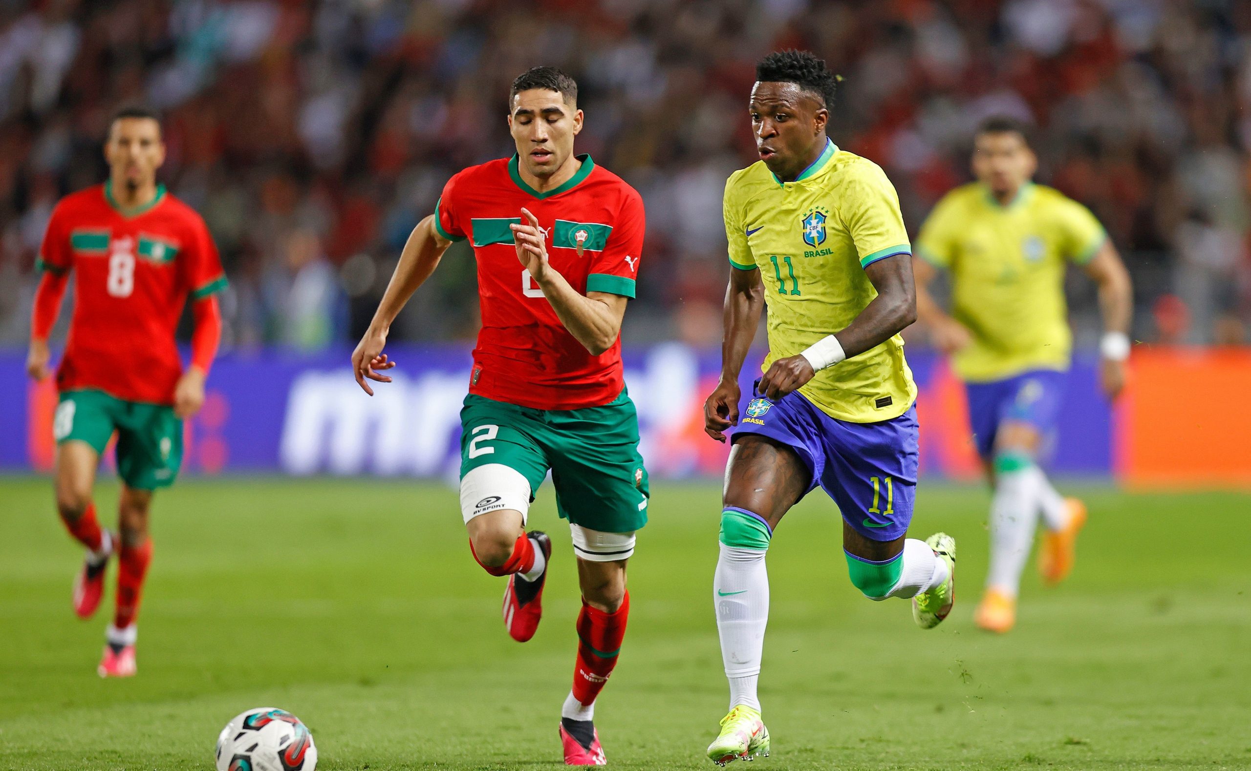 Brasil tem início preocupante contra Marrocos e 2º tempo melhora