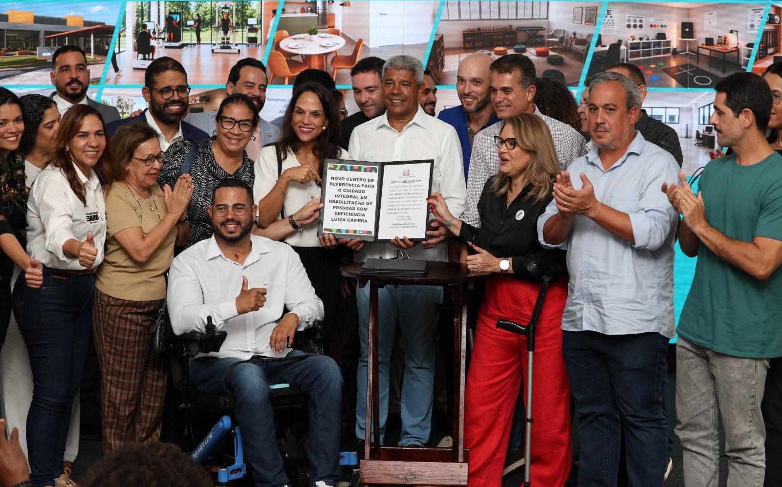Bahia amplia rede de reabilitação com novo centro para pessoas com deficiência em Salvador