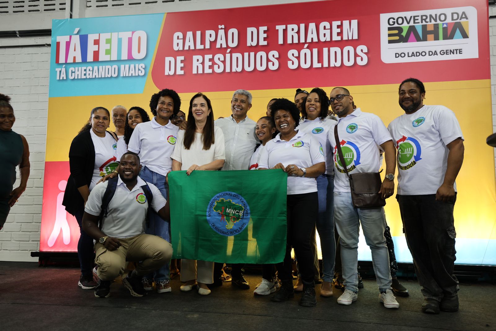 Unidade de triagem para cooperativas de reciclagem amplia inclusão produtiva e fortalece agenda ambiental na Bahia
