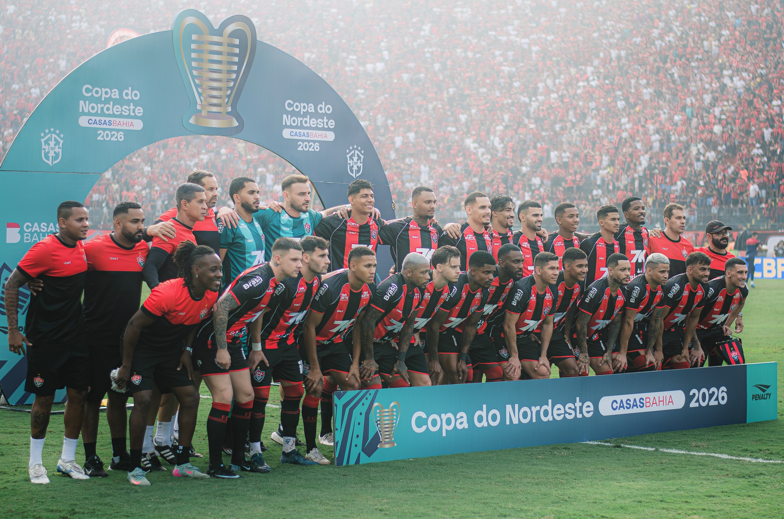É campeão! Vitória supera o Fortaleza e volta a vencer a Copa do Nordeste