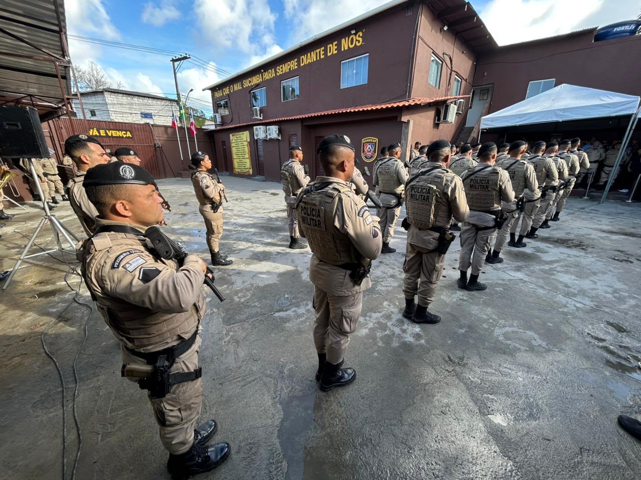 RONDESP RMS ganha nova sede em Simões Filho para reforçar o combate ao crime organizado