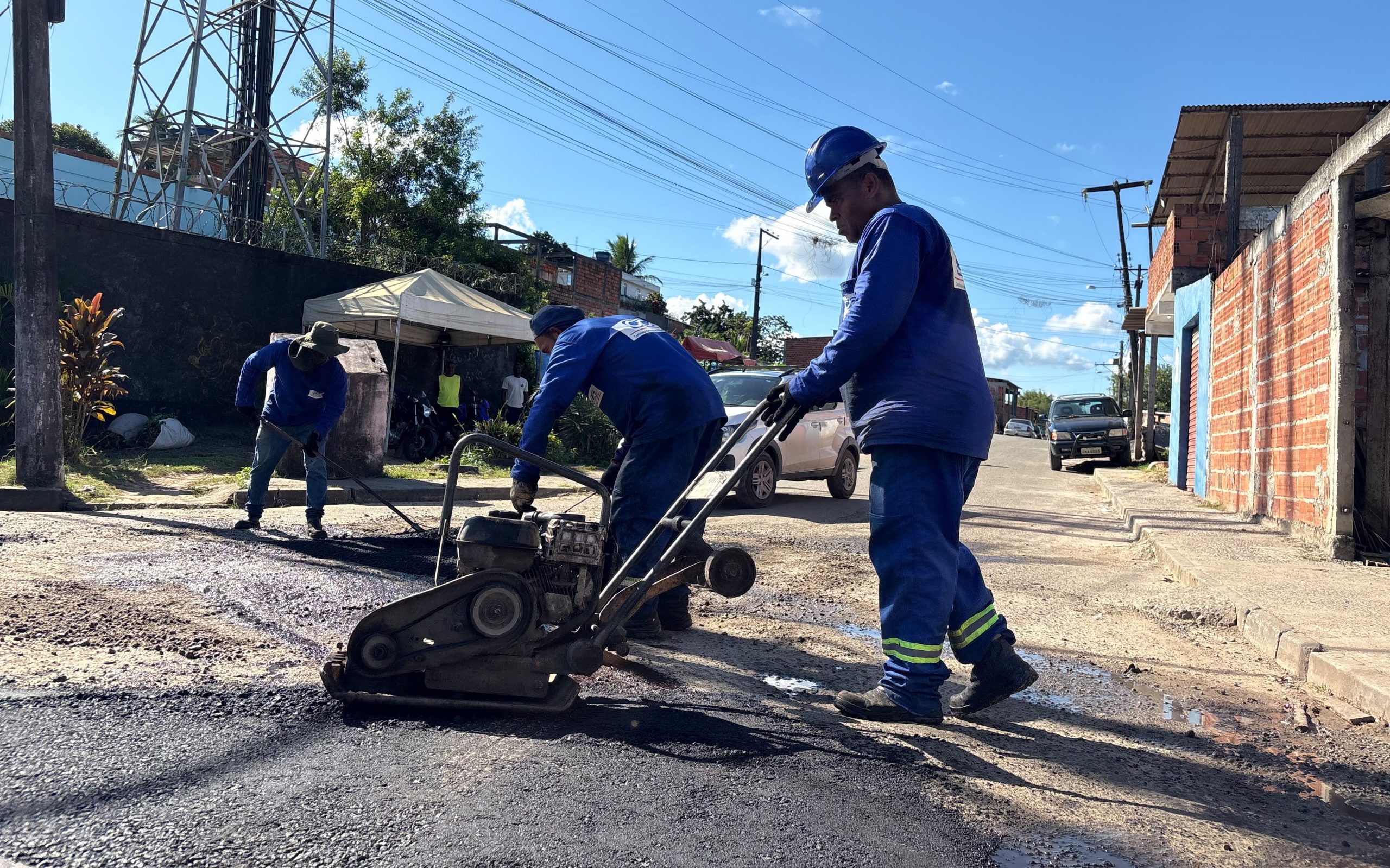 Prefeitura intensifica Operação Tapa-Buracos na Avenida Washington Luís