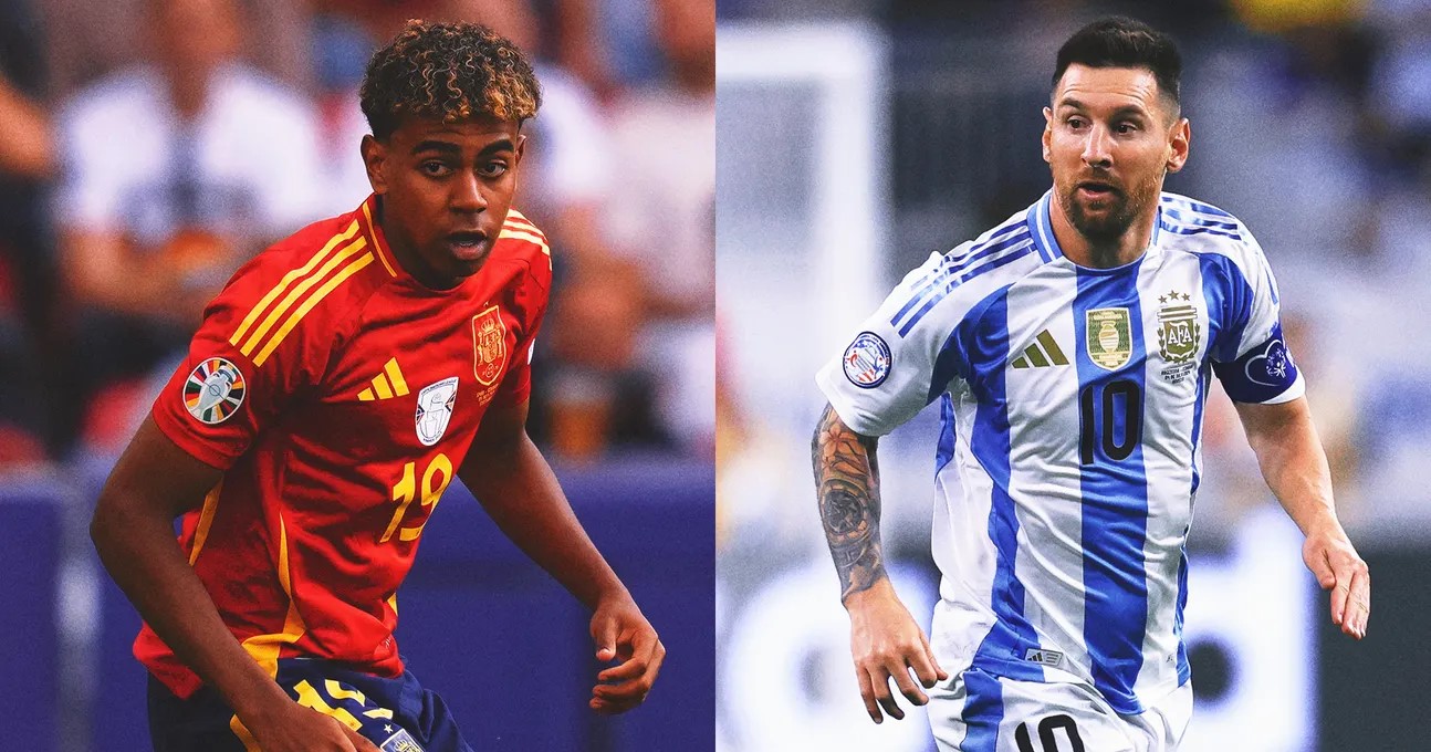 Messi chama de 'loucura' reencontro com Lamine Yamal na final da Copa do Mundo