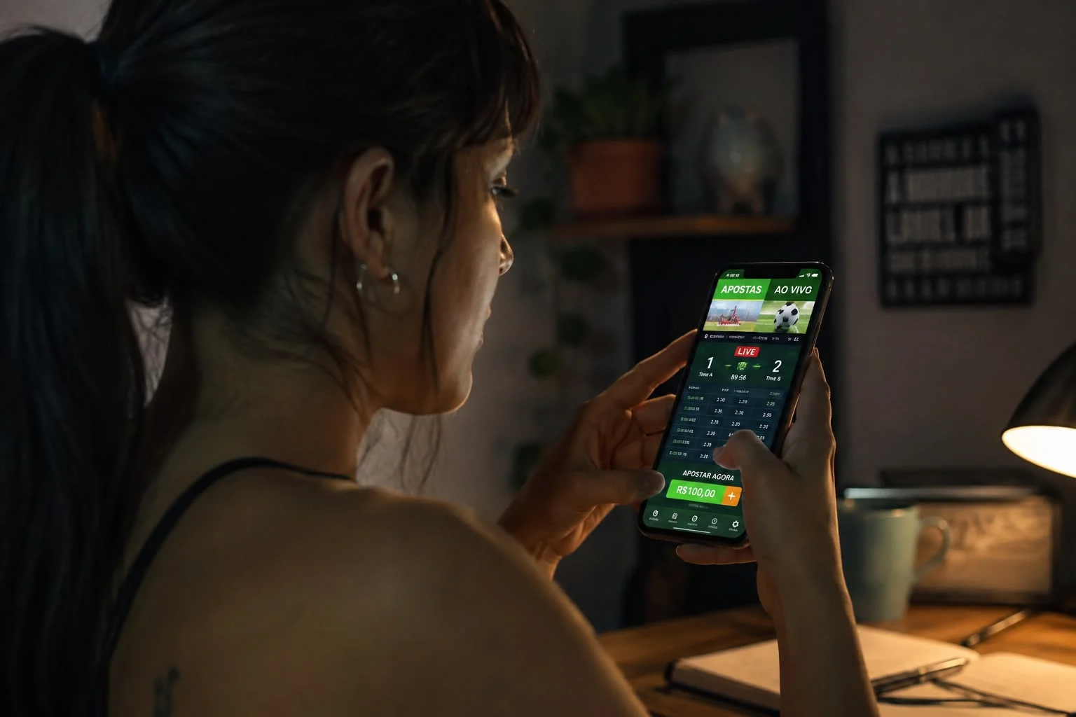 Bets deixam de ser entretenimento e passam a ser vistas por mulheres como saída para dificuldades financeiras