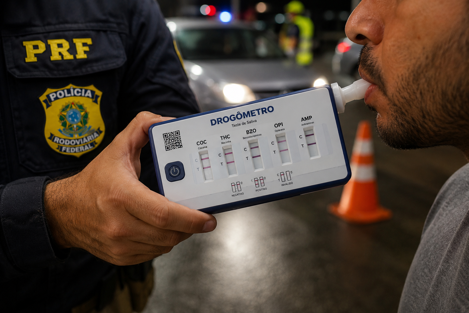 Conheça o drogômetro, novo aparelho que será usado em blitz da Lei Seca