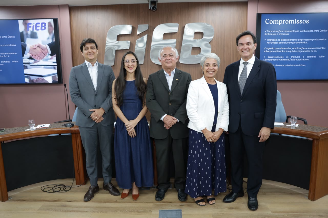 Prefeitura firma acordo com a FIEB para fortalecer o licenciamento ambiental
