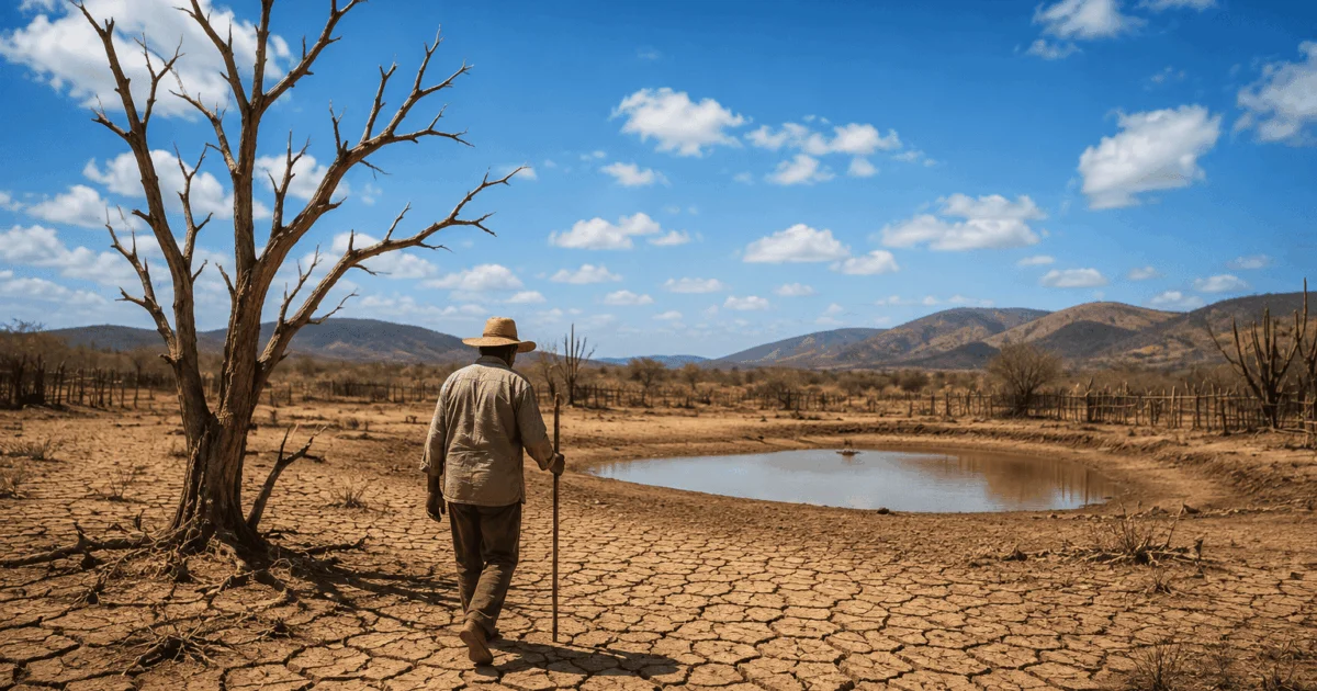 Risco de desertificação no Brasil ameaça segurança hídrica e alimentar