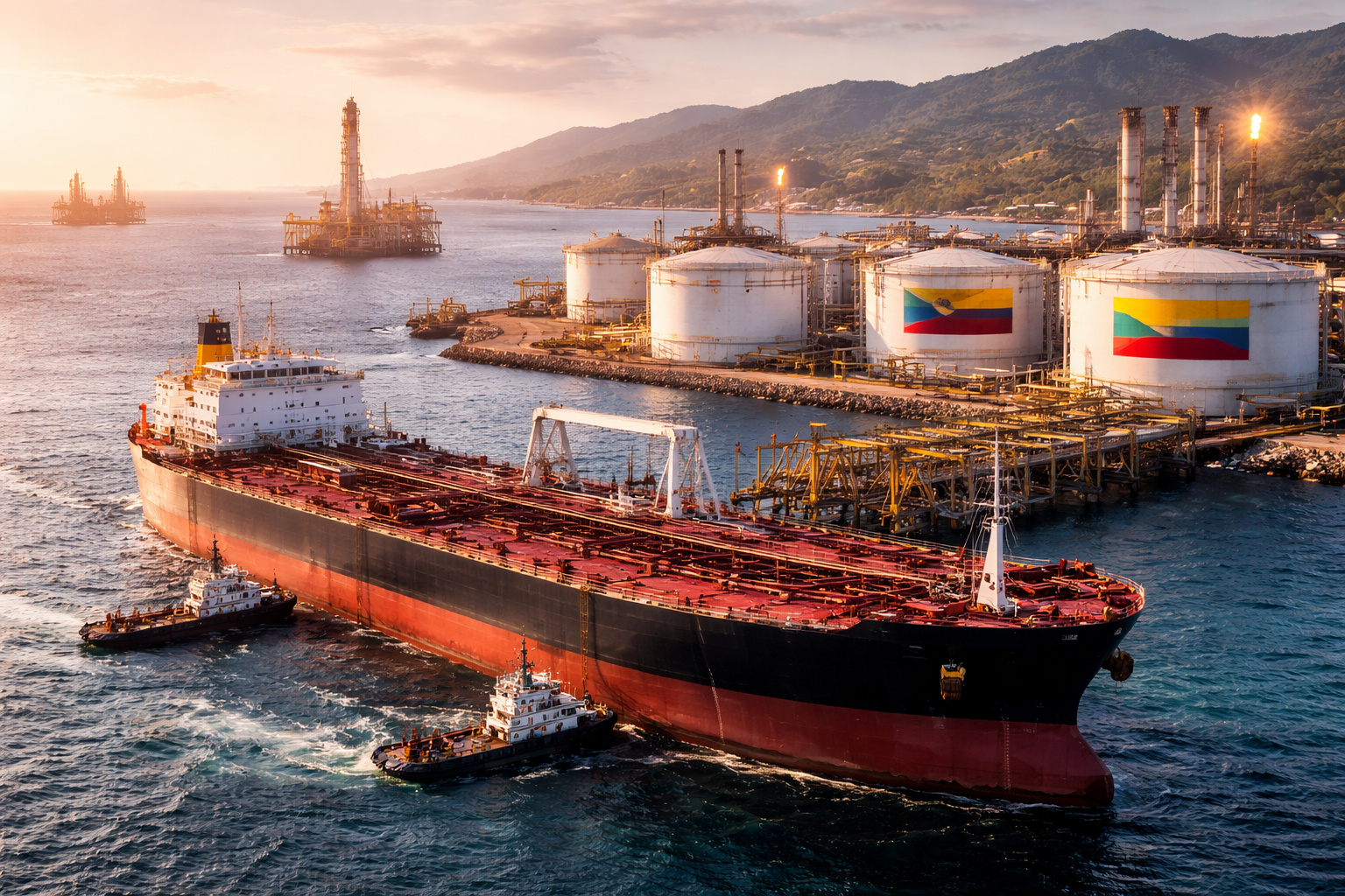 Venezuela concede aos EUA controle de 65 bilhões de barris de petróleo
