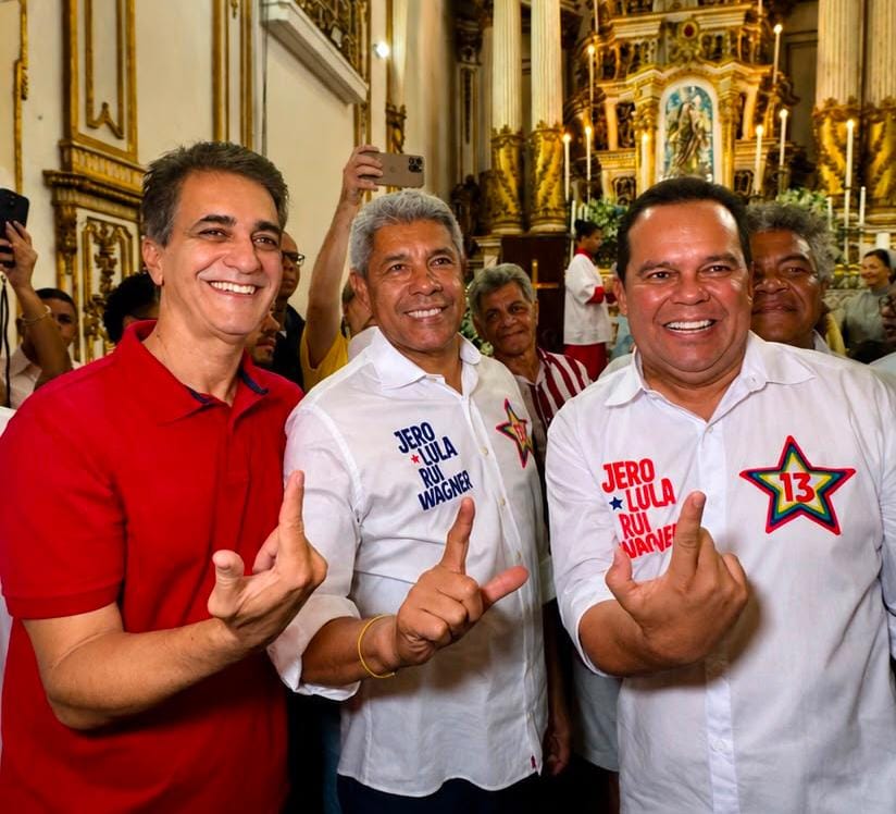 No Bonfim, deputado Robinson defende força do time de Lula e Jerônimo na Bahia; “temos o apoio do povo”