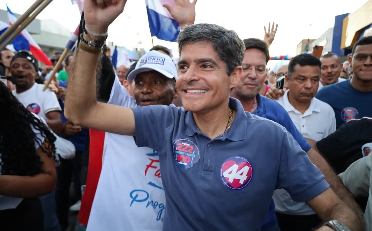 Quaest: ACM Neto aumenta vantagem sobre Jerônimo e lidera pesquisa com 40% a 37%