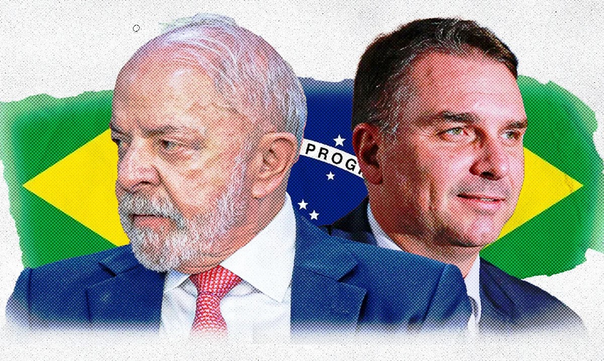 Flávio Bolsonaro diminui diferença para Lula no primeiro e no segundo turno, mostra nova pesquisa