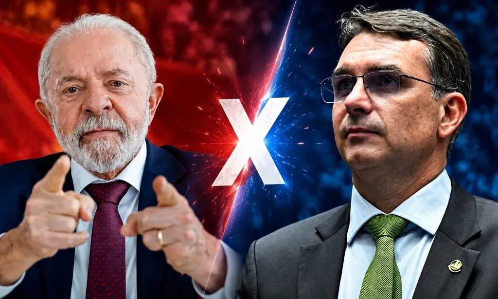 Flávio ganha de Lula no segundo turno; mostra pesquisa