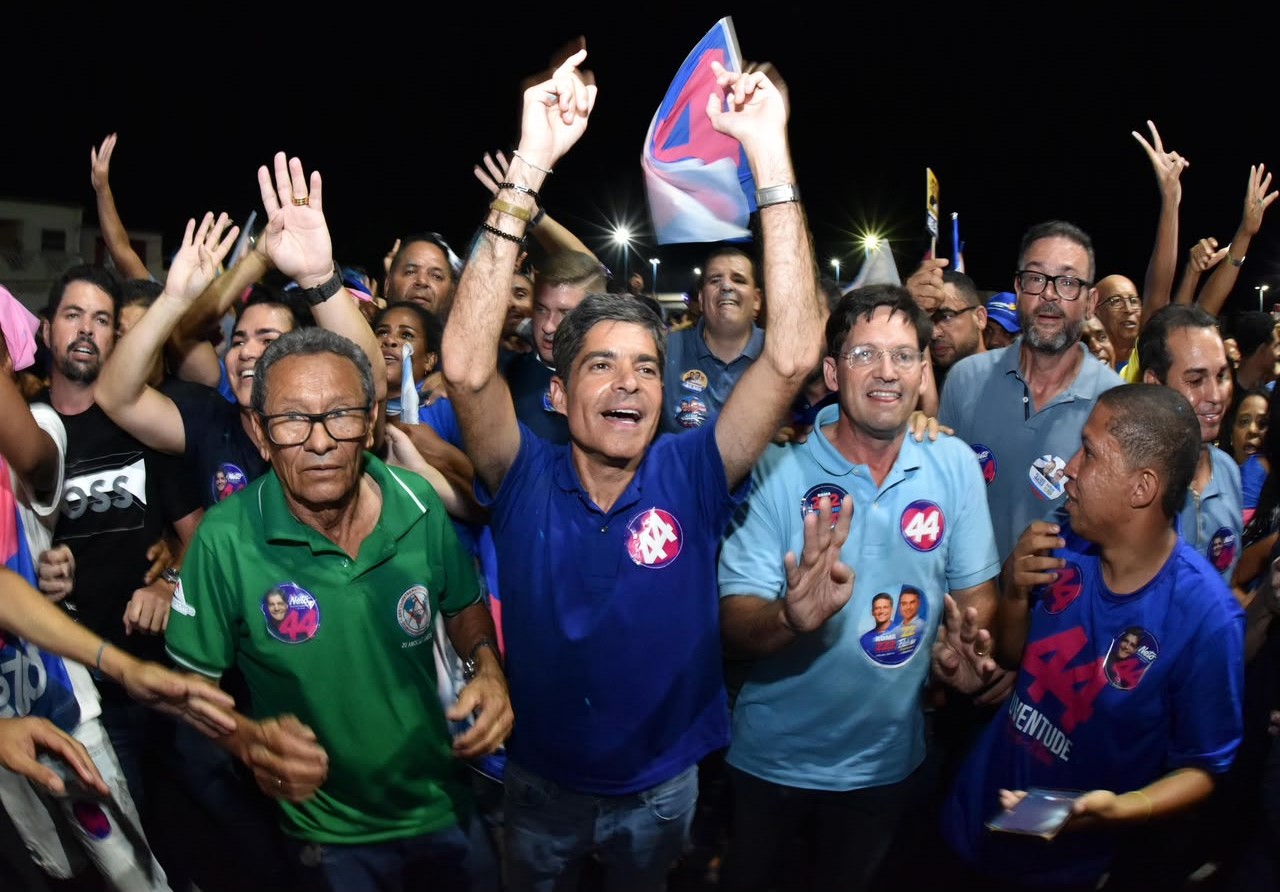 Pesquisa Futura: ACM Neto amplia vantavem sobre Jerônimo e venceria eleição no primeiro turno