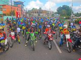 Centenas de ciclistas prestigiam 5ª Mega Trilha em Simões Filho